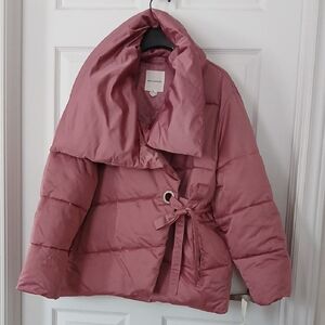 Avec Les Filles Mauve Puffer Jacket